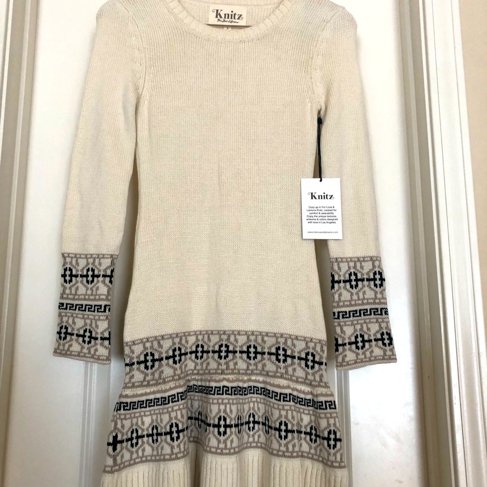 Knitz by For Love and Lemons sweater dress